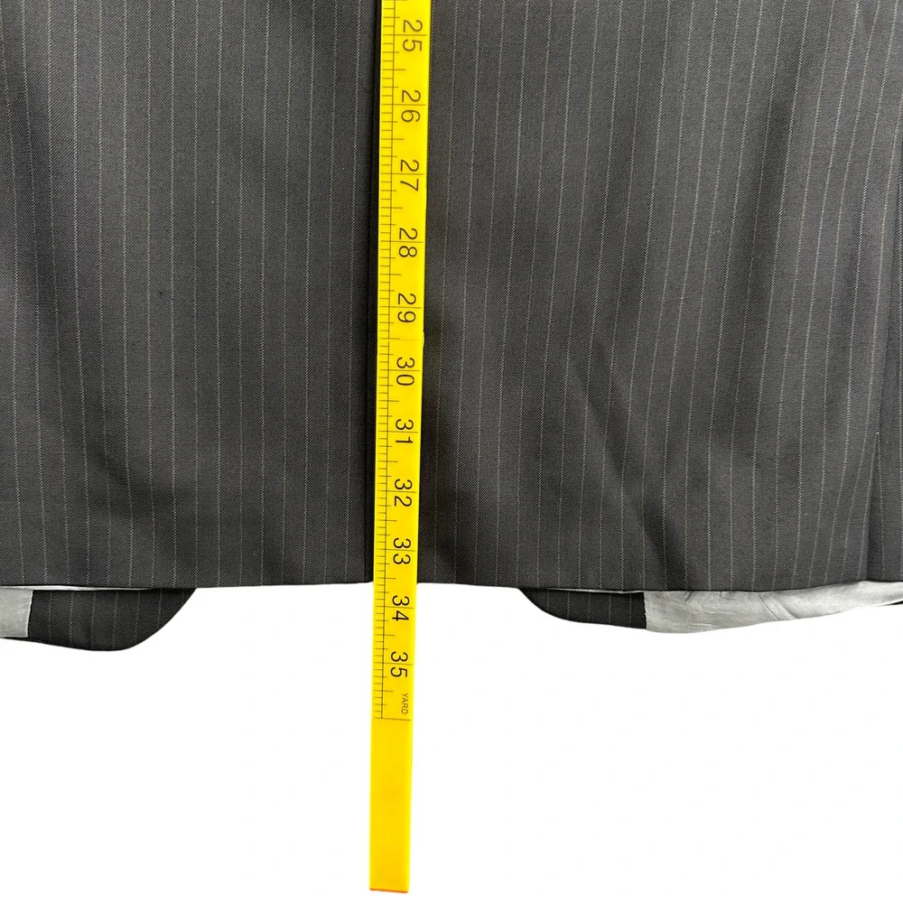 Ralph Lauren Blazer‎ Wool 3 Button Notched Lapel Single Breasted Jacket 46L